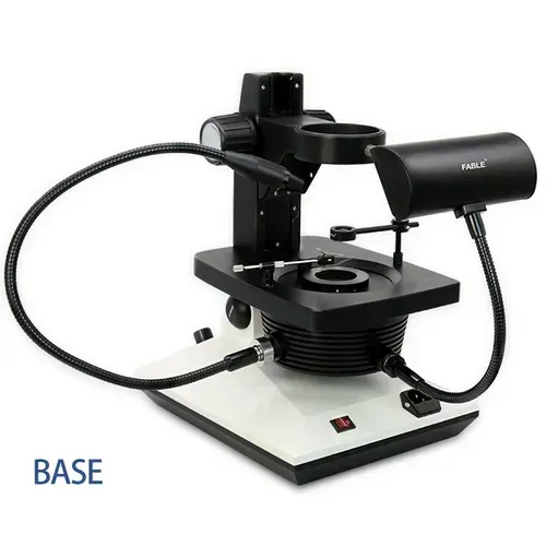 Microscope pour la gemmologie (inclinaison 0-45°)
