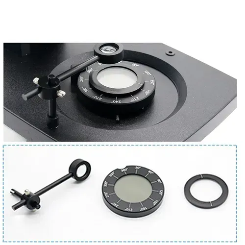 Microscope pour la gemmologie (inclinaison 0-45°)