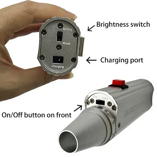 Lampe de Poche Xenon pour Gemmes