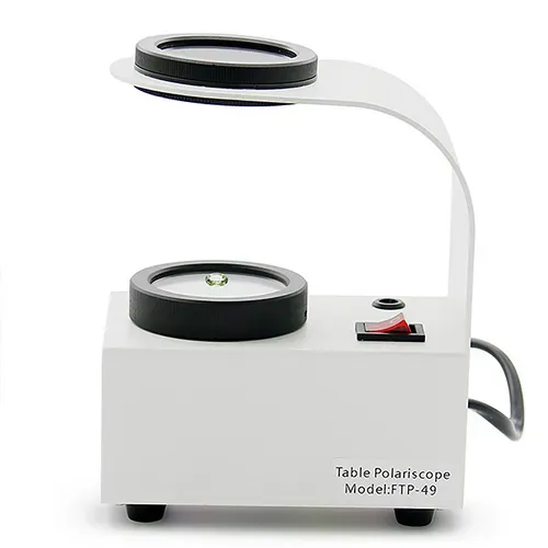 Polariscope de table
