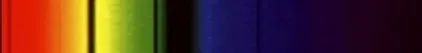 Spectre d’absorption de l’almandin garnet